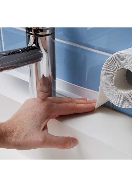 Su Geçirmez Sızdırmazlık Bandı Beyaz - 22 mm x 3.35 M. fırsatları