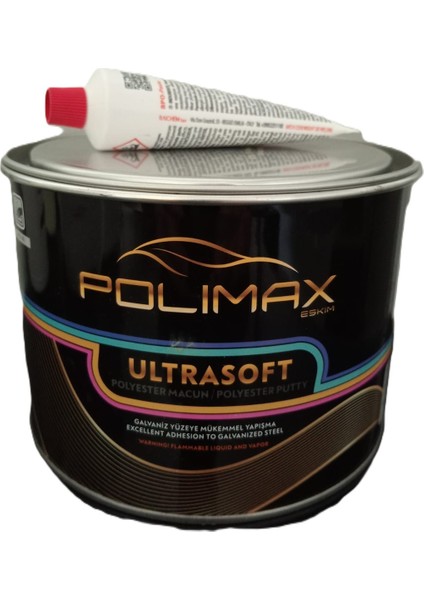 Çelik Macun 3kg Polimax Ultrasoft