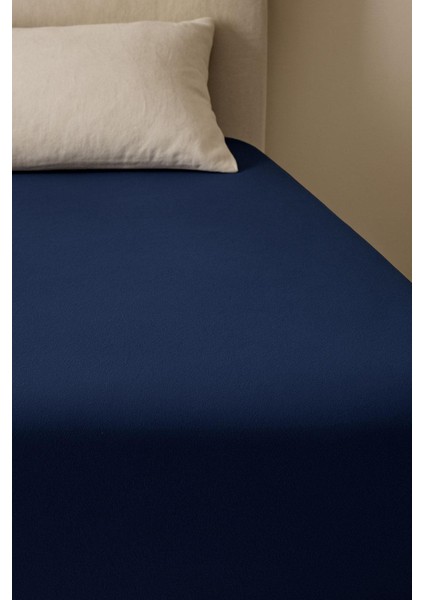 200 x 200 cm Battal Boy Düz Pamuklu Çift Kişilik Lastikli Fitted Penye Çarşaf fiyatları