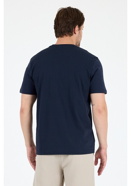 Erkek Pamuk Bisiklet Yaka Kısa Kollu Düz T-Shirt Rahat ve Şık Günlük Erkek Tişört 0169 modelleri