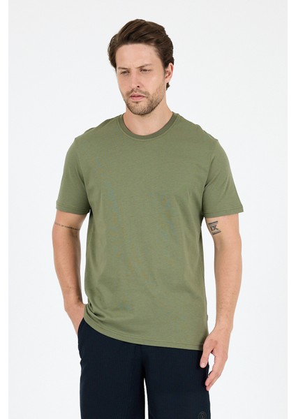 Erkek Pamuk Bisiklet Yaka Kısa Kollu Düz T-Shirt Rahat ve Şık Günlük Erkek Tişört 0169 modelleri