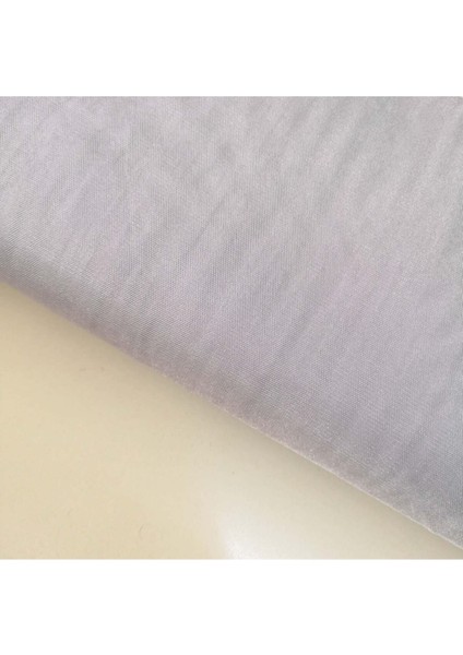 Gri Kristal Tül 10 Metre, Dekorasyon ve Süsleme Için Zarif Tül Bez