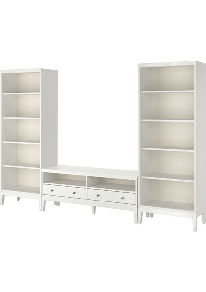 Tv Ünitesi, Beyaz, 325X40X211 cm