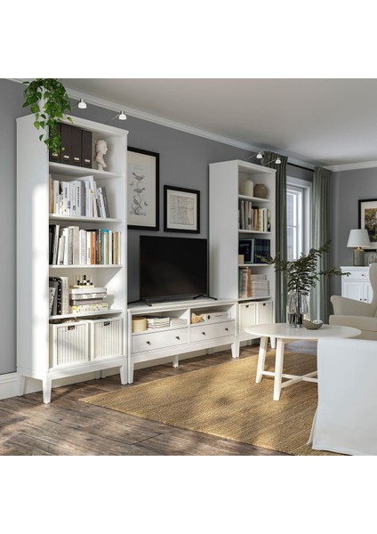 Tv Ünitesi, Beyaz, 325X40X211 cm fiyatları