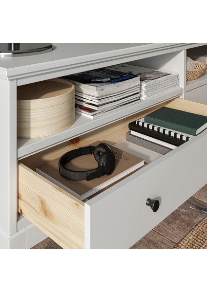 Tv Ünitesi, Beyaz, 325X40X211 cm modelleri