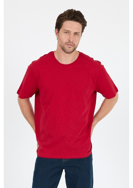Erkek Pamuk Bisiklet Yaka Kısa Kollu Düz T-Shirt Rahat ve Şık Günlük Erkek Tişört 0169 fiyatları