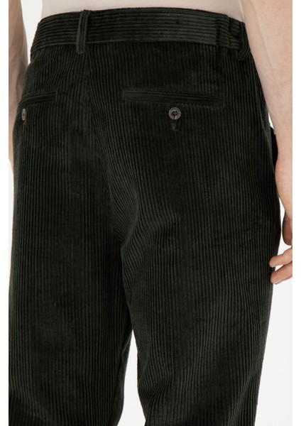 Erkek Koyu Yeşil Pantolon (Kanvas-Chino) 50272255-VR079