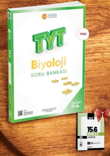 2026 Model 345 - Tyt Biyoloji Soru Bankası ve Tyt Biyoloji Deneme Hediye!!!
