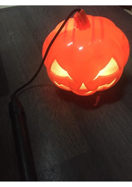 Işıklı Balkabağı Dekoru, Sopalı, 13X40 Cm, Bayram Süs fiyatları