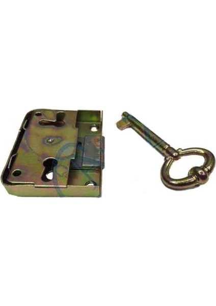 Kapazlama, Mobilya Kilidi 6X4X1 cm - 12 Adet