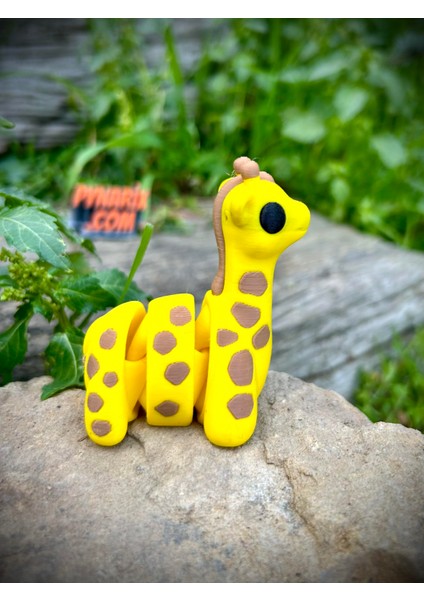 Zürafa Oyuncak - Savananın En Uzun Boylu Mucizesi!🦒🌿✨3d Hareketli Organik Model - Orta Boy fiyatları