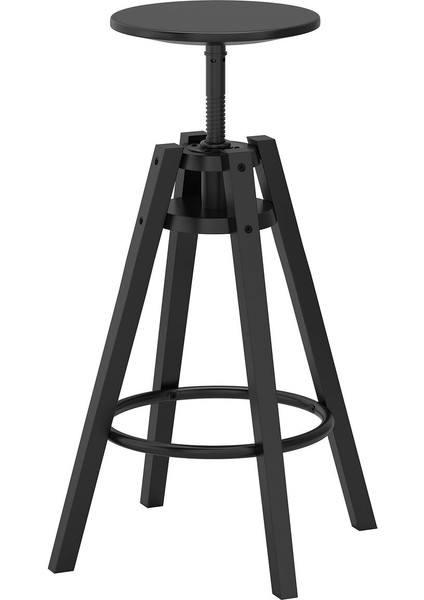 Bar Taburesi, Siyah, 63/74 Cm, Ayarlanabilir