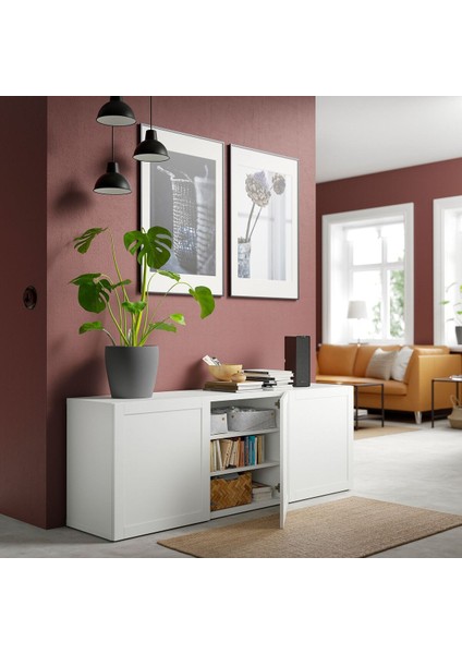 Dolap Kombinasyonu, Beyaz, 180X42X65 Cm, Hanvıken fiyatları
