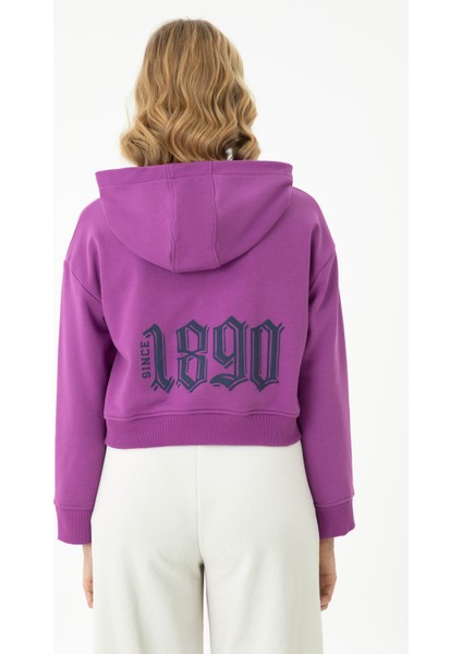 Kadın Mor Sweatshirt 50271652-VR203