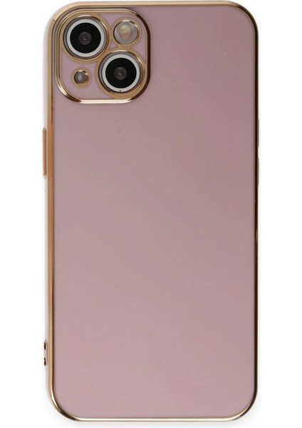 Iphone 15 Kılıf Volet Silikon - Mor Arbkd