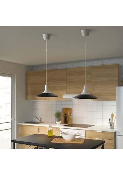 Sarkıt Lamba, Beyaz-Siyah, 38 cm fiyatları