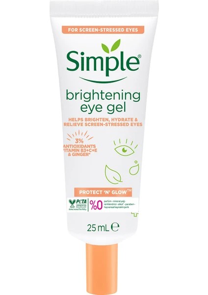 Protectt 'n' Glow Göz Kremi Vegan 25 ml
