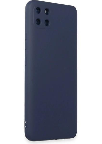 Realme C11 Kılıf Nano Içi Kadife Silikon - Lacivert Arbkd fiyatları