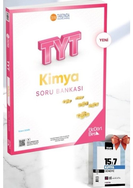 2026 Model 345 - Tyt Kimya Soru Bankası ve Tyt Kimya Deneme Hediye!!!
