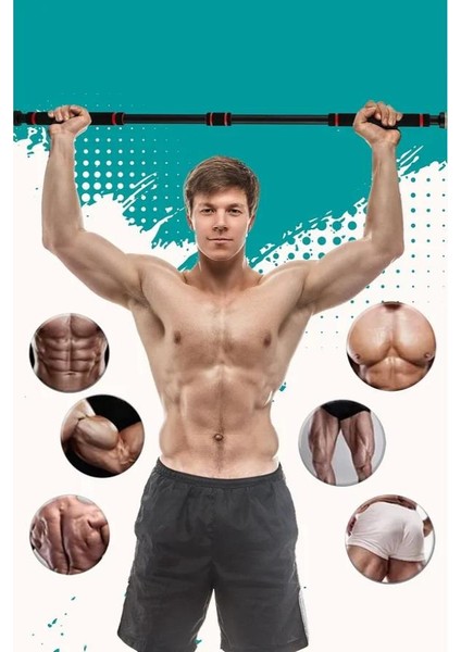 Barfiks Çubuğu 60 -100 cm Çift Süngerli modelleri