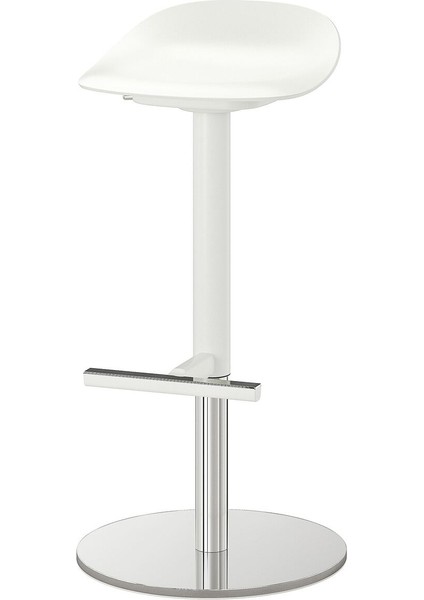 Bar Taburesi, Beyaz, 76 cm