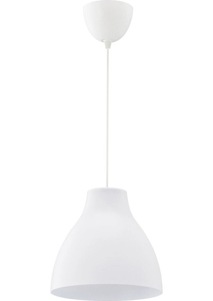 Sarkıt Lamba, Beyaz, 28 cm