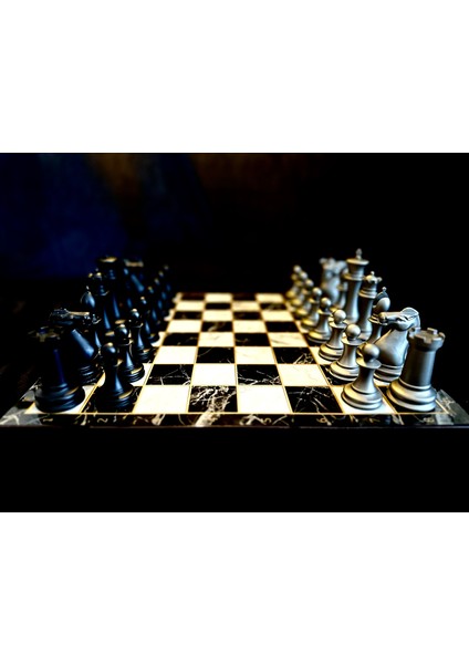 Premium Satranç Takımı Gri Tabla fırsatları