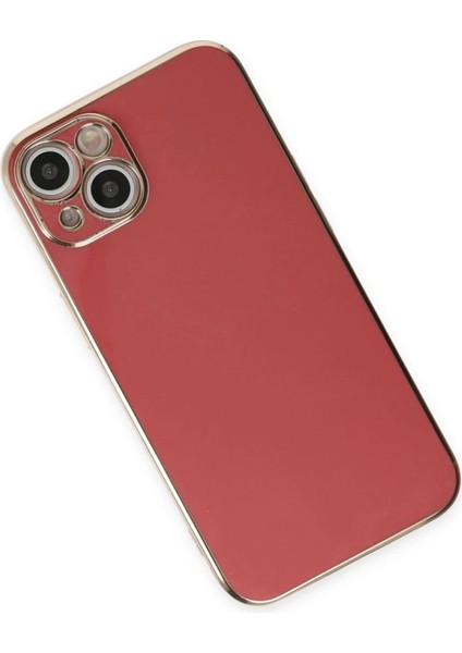 Iphone 15 Kılıf Volet Silikon - Kırmızı Arbkd modelleri