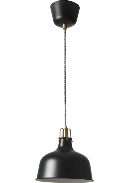 Sarkıt Lamba, Siyah, 23 cm