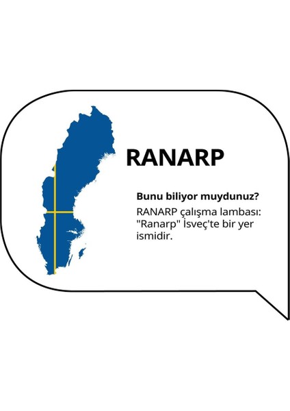 Sarkıt Lamba, Siyah, 23 cm fırsatları
