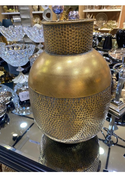 Metal Vazo Büyük 38 x 27 cm fiyatları