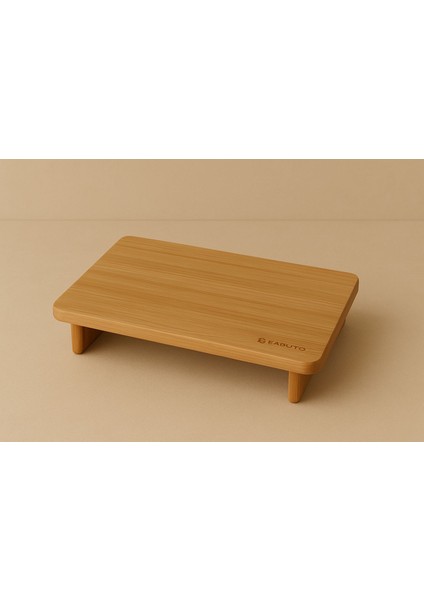 22X33,5 cm Bambu Ayaklı Çok Amaçlı Sunum ve Kesme Tahtası – Doğal Ahşap Sunumluk fırsatları