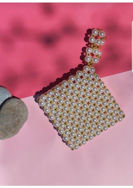 El Örmesi - İnci Şık Çanta El Çantası- Günlük ,Özel Gün (Nikah,Düğün)