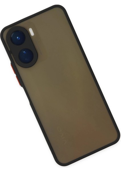 Vivo Y16 Kılıf Montreal Silikon Kapak - Siyah Arbkd modelleri