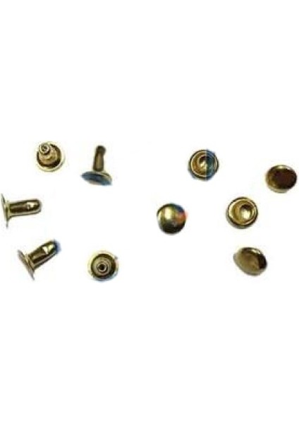 Rivet Perçin - 6mm, Sarı, 1000 Adet