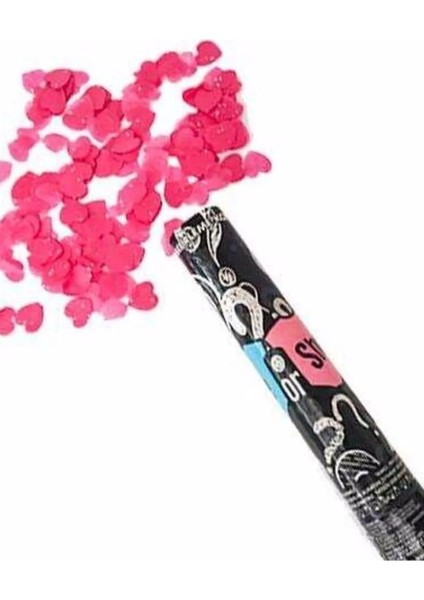 Pembe Konfeti, 30CM, Cinsiyet Belirleme Partisi Için Renkli Süsler