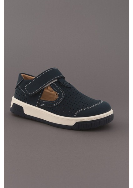 Lacivert Renk Erkek Çocuk Sandalet Erkek Çocuk Ortopedik Hafif Sandalet Erkek Çocuk Yazlık Sandalet modelleri