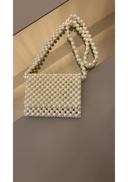 El Örmesi - İnci Şık Çapraz Çanta- Günlük ,Özel Gün (Nikah,Düğün)