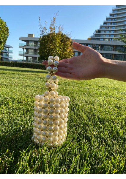 El Örmesi - İnci iyle Silindir El Çantası- Günlük ,Özel Gün (Nikah,Düğün) fiyatları