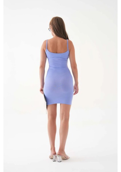 Kadın Lavanta Ip Askılı Mini Elbise fırsatları