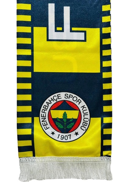 Orijinal Lisanslı Çubuklu Bir Asalet Şal Atkı ve Hybrit Tükenmez Kalem Set Kanarya Baskılı Ahşap Kutulu