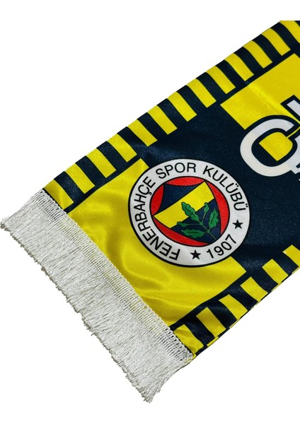 Orijinal Lisanslı Çubuklu Bir Asalet Şal Atkı ve Hybrit Tükenmez Kalem Set Kanarya Baskılı Ahşap Kutulu