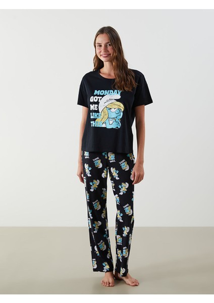 Yeni Sezon Sirinler Baskili Kadin Pijama Takim - S5M916Z8 fiyatları
