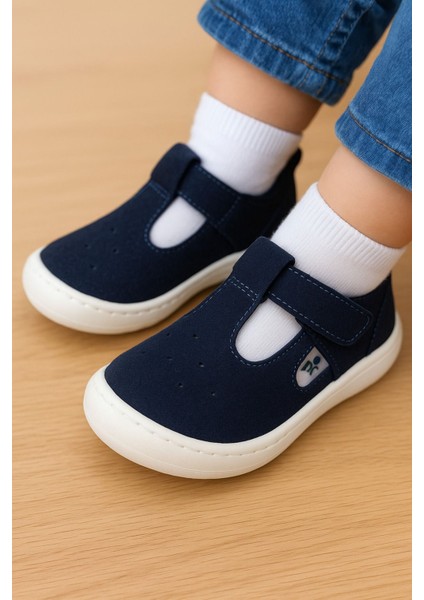 Erkek Bebek Sandalet Erkek Bebek Ortopedik Hafif Sandalet Işıklı Erkek Bebek Ilk Adım Ayakkabısı