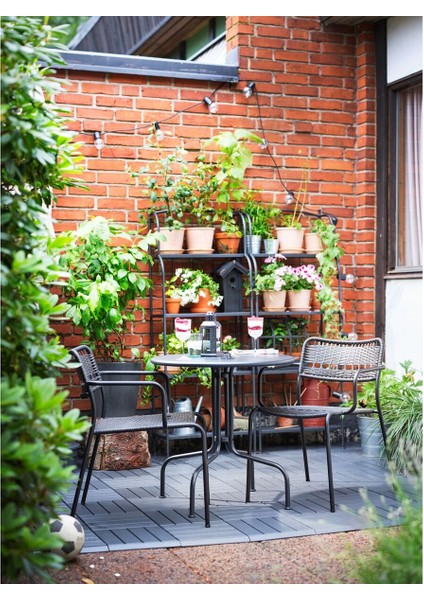 Balkon Masası, Gri, 70 cm fiyatları
