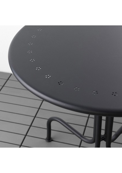 Balkon Masası, Gri, 70 cm fırsatları