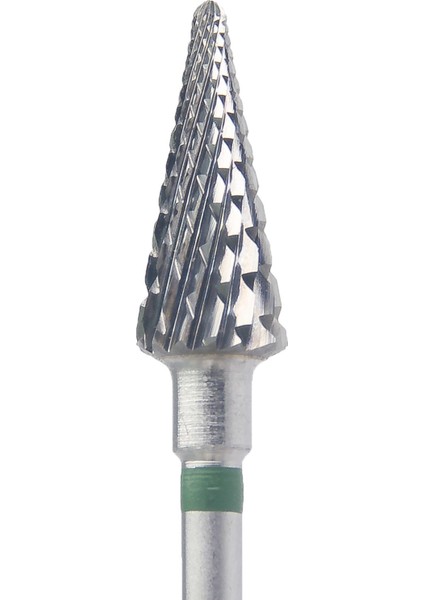 Manikür Çıkarma Çelik Törpü Ucu Yeşil Koni FKDE-060K