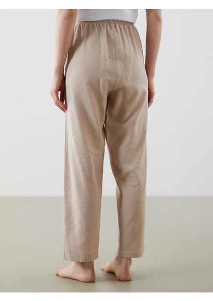 Yeni Sezon Beli Lastikli Kadin Pijama Alti - S5JN68Z8 fırsatları