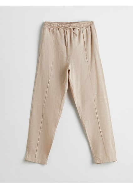 Yeni Sezon Beli Lastikli Kadin Pijama Alti - S5JN68Z8 indirimleri