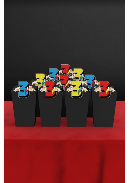 Süper Kahraman Temalı 3 Yaş 10'lu Mısır Kutusu